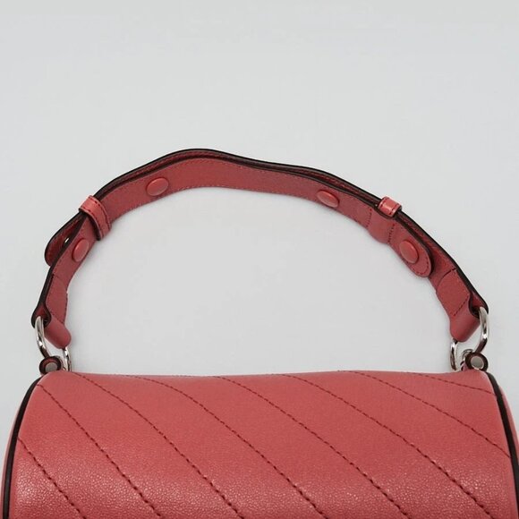 Gucci Pink Leather Blondie Mini Barrel Bag - Picture 7 of 11